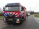 Prio 1 Brand Wegvervoer Auto Parkeerplaats BST N31 Rechts Stienkamp Drachten